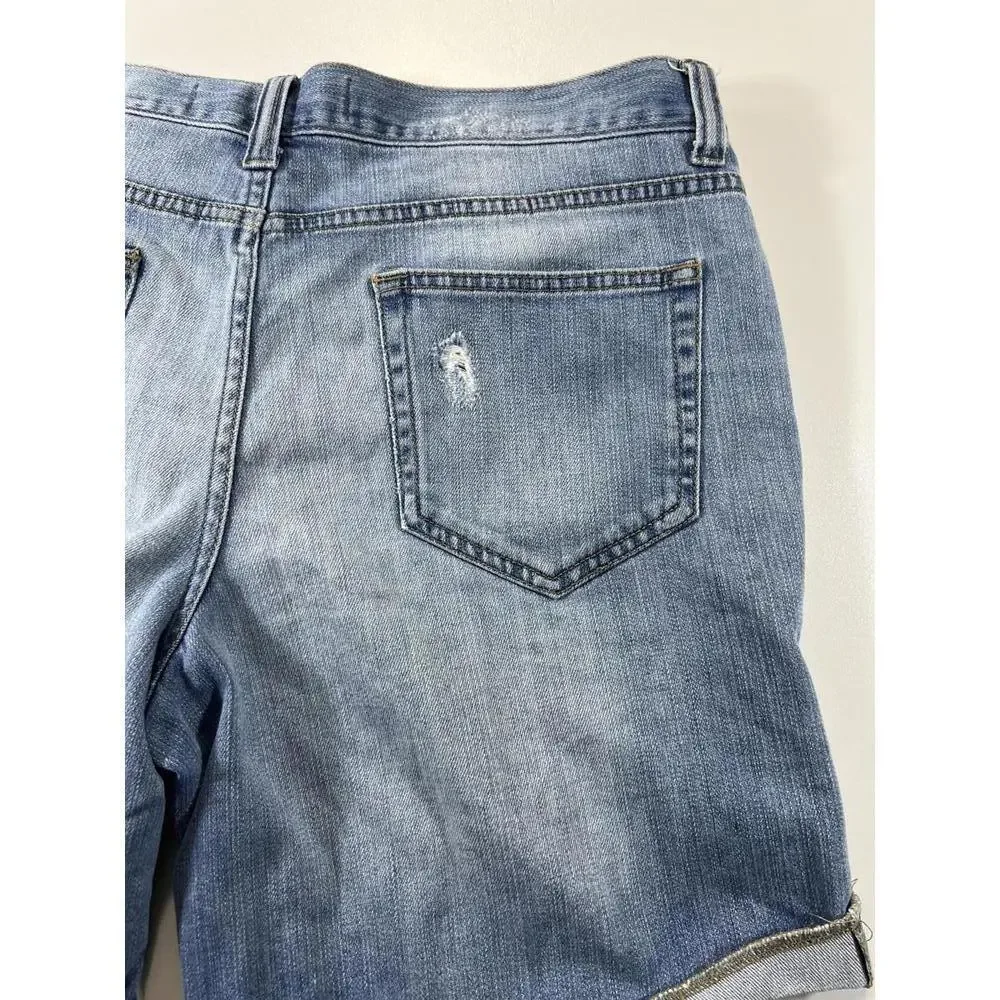 Joe's Jeans Light Wash Denim Shorts - Picture 10 of 11